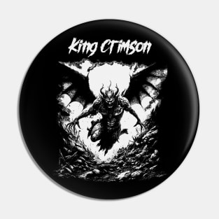 Mysterious Abyss King Crimson Pin