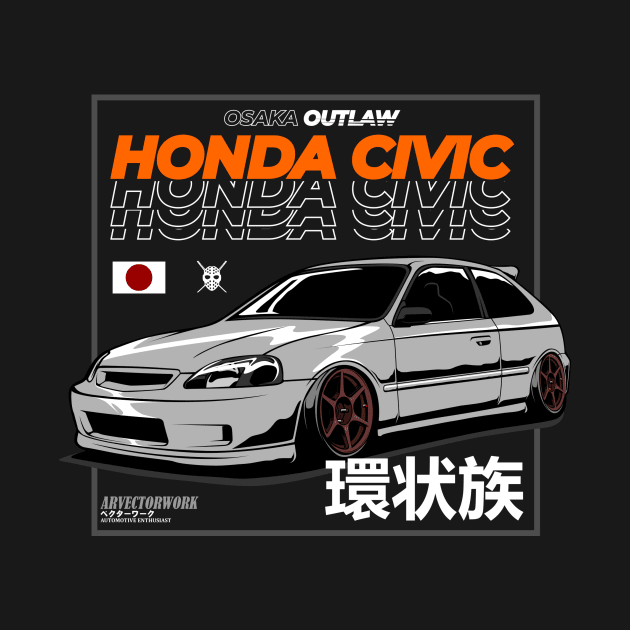 honda civic hatchback by rclndsgn