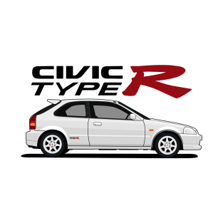 civic type R white T-Shirt