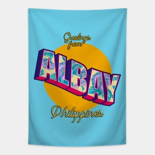 Greetings from Albay Philippines! Tapestry
