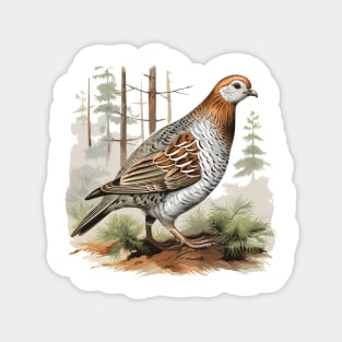 Partridge Magnet