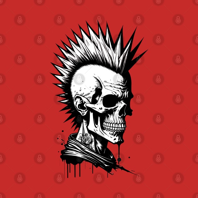 Skull Punk by DeathAnarchy