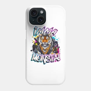 Imma Monsta! TIGER | Whitee | by Asarteon Phone Case