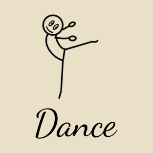 Dancing Stick Figure T-Shirt