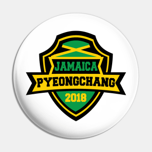 Team Jamaica Pyeongchang 2018 Pin