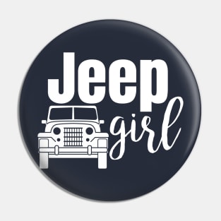 Jeep Girl Pin