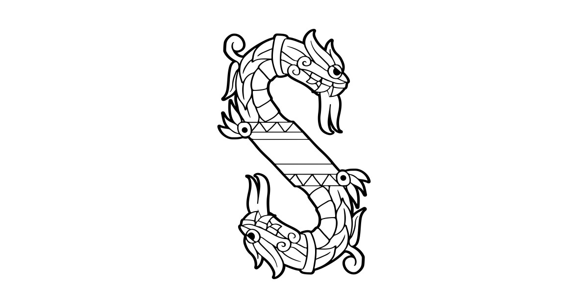 Aztec Double Headed Serpent Two Headed Snake Aztec Serpent Gift Aztec