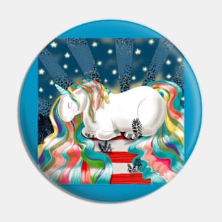 Cute sleeping unicorn 🦄 Pin