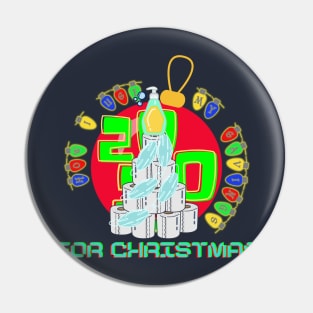 Quarantine Christmas 2020 Pin