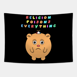 Religion Poisons Everything Tapestry