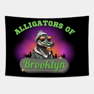 Alligators Of Brooklyn Tapestry