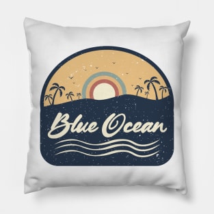 Blue Ocean - Sunshine Pillow