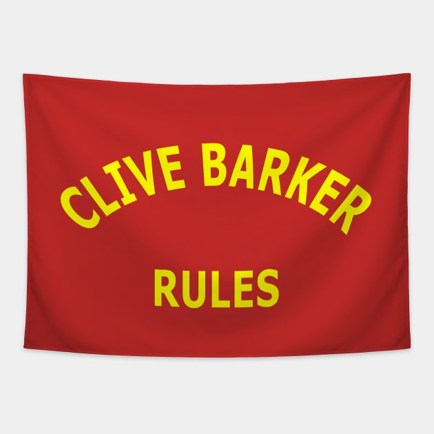 Clive Barker Rules Tapestry by Lyvershop