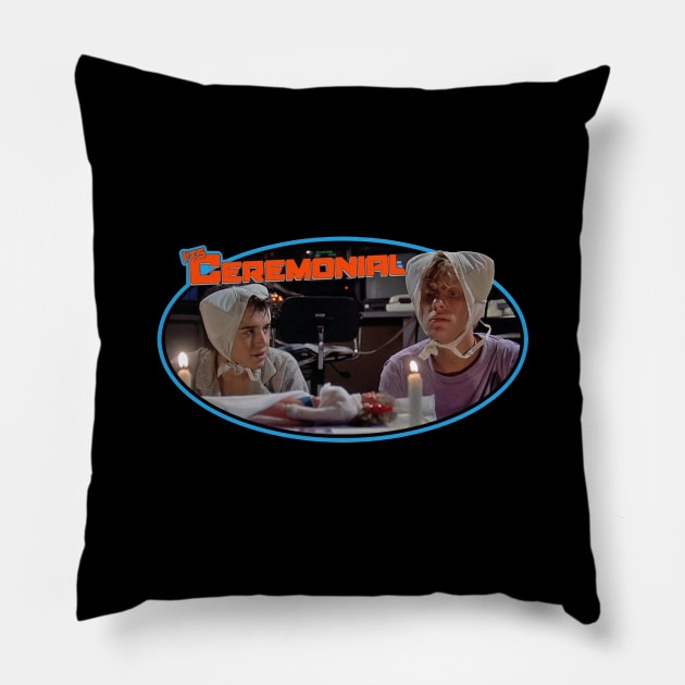 Weird Science Pillow by BergeronArt