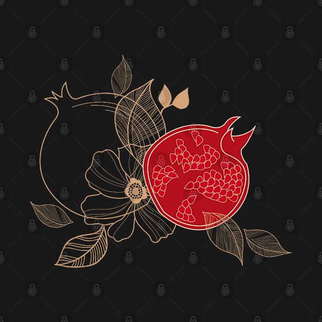 Pomegranate by DesignBySolaz