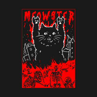 Meowster Evil Cat T-Shirt