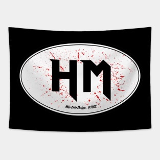 Heavy Metal Euro Style Car Decal Tapestry