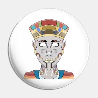 The Striking King (Awsome colorful art and design) Pin