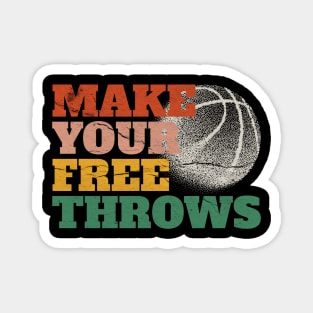 Make-your-free-throws Magnet