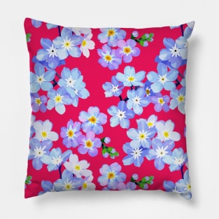 Forget-Me-Not Pillow