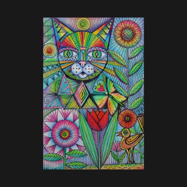 Cat doodle by karincharlotte