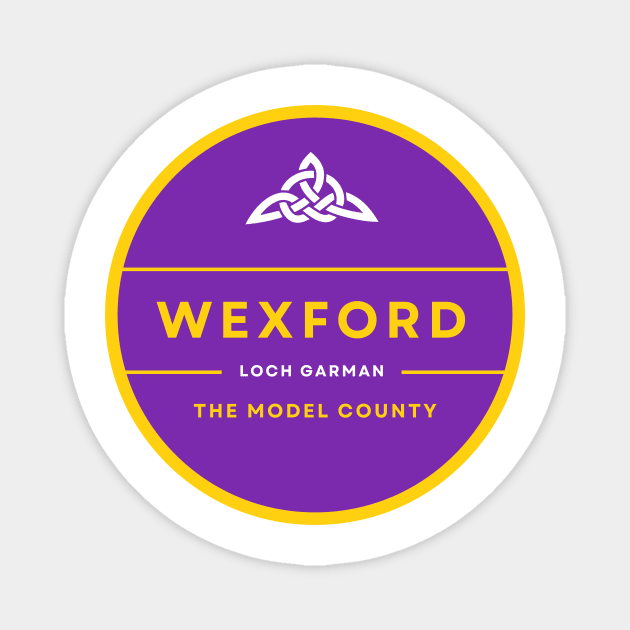 Wexford, County and GAA Colours Magnet by TrueCelt