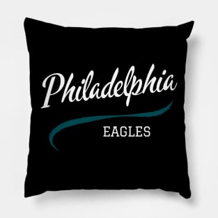 Philadelphia Reimagined Alternative Retro Wave Pillow