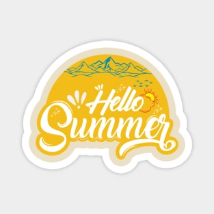 Hello Summer Magnet