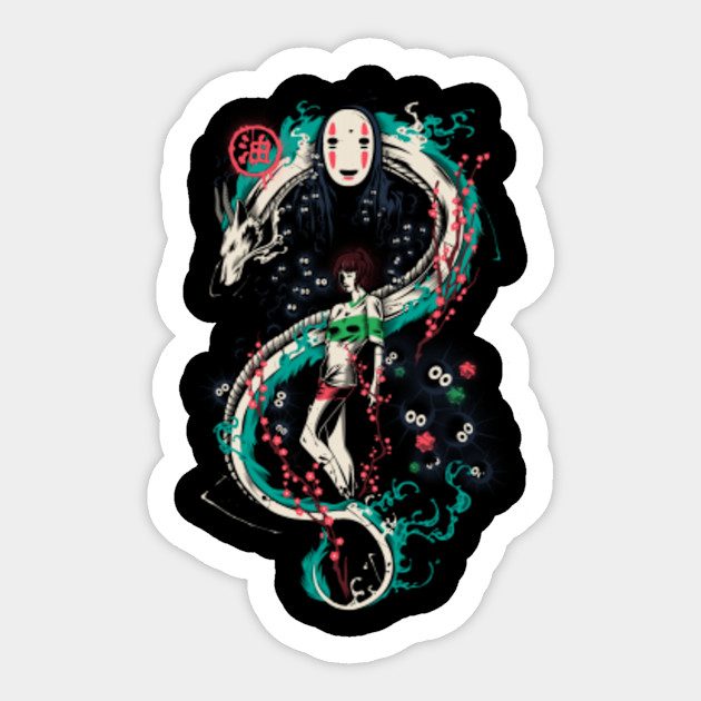 Japanese Anime Other Anime Collectibles Evil Be Gone Vinyl Decal Sticker Ghibli Spirited Away Anime Zsco Iq