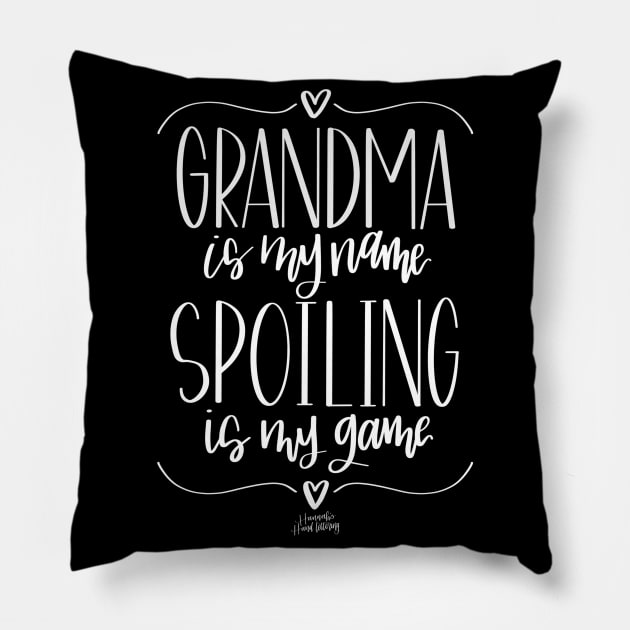 Grandma Pillow by Hannah’s Hand Lettering