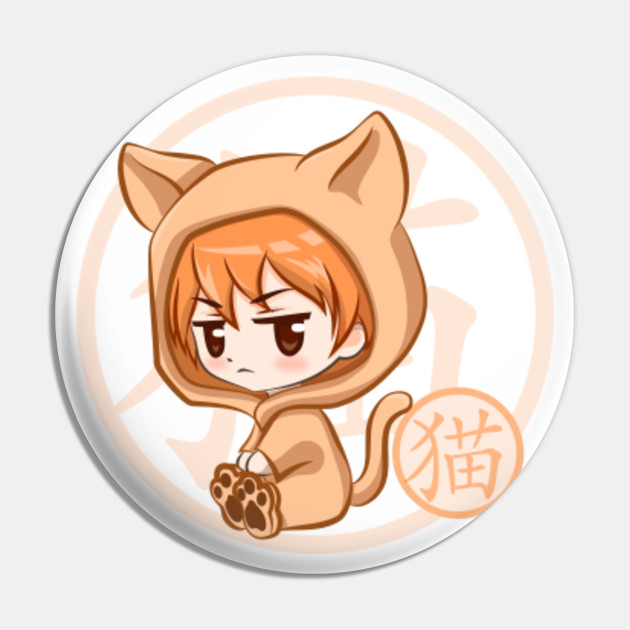 Wallpaper Chibi Cat Zodiac Kyo Fruits Basket Pin Teepublic HD