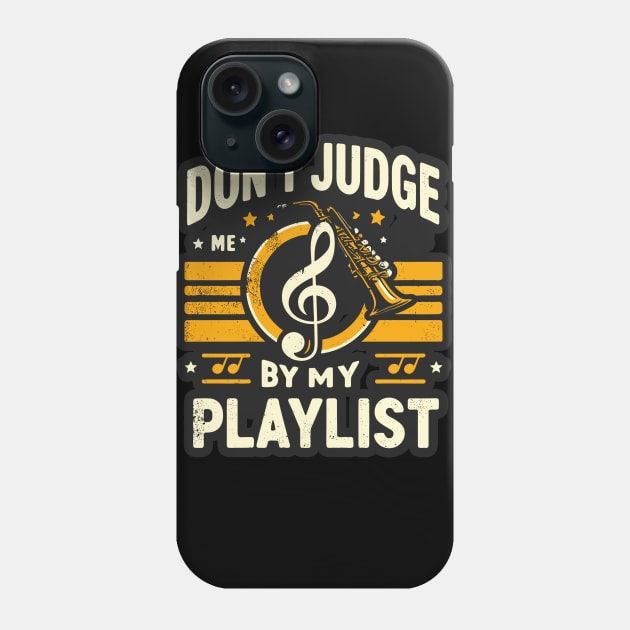 Jazz Rhythm: My Playlist, My Rules Phone Case by diegotorres