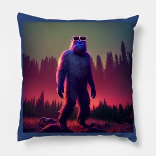 Dope Sasquatch in Nature Pillow