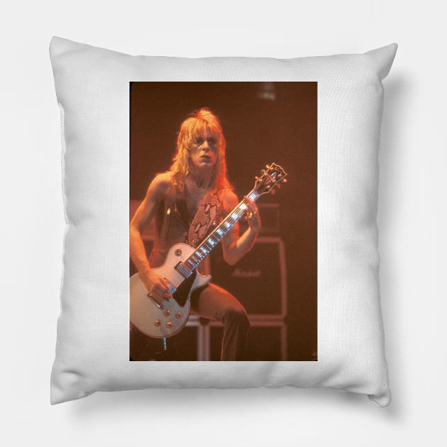 Randy Rhoads Photograph Pillow by Concert Photos
