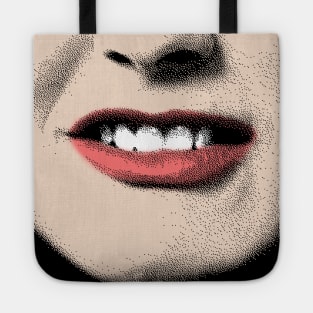 Alicia Silverstone //// Mouth PixelArt Design Tote