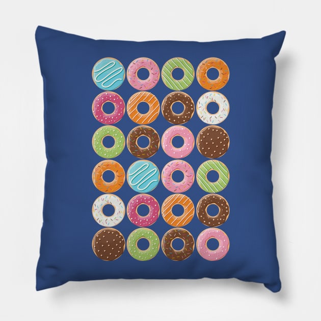 You can't buy happiness but you can buy donuts Pillow by Plushism