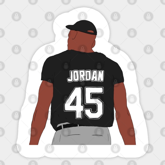 white sox jordan 45