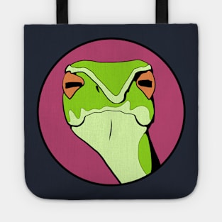 Judgmental Snake - Funny Animal Design Tote