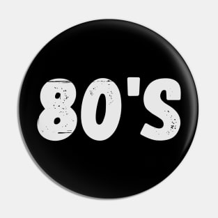 80s - Aesthetic Pin