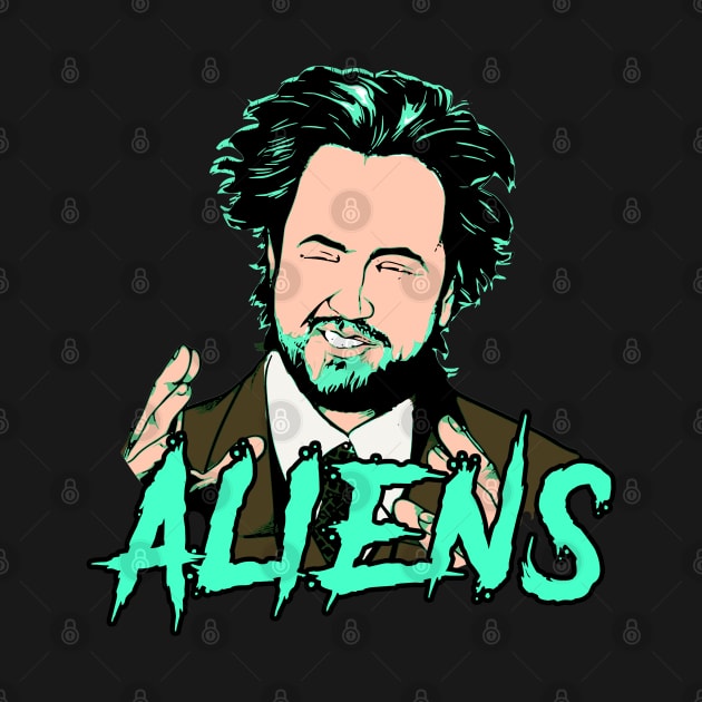 Giorgio Tsoukalos Aliens by RichyTor