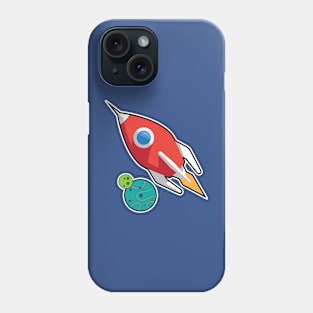 Rocket on the go Phone Case