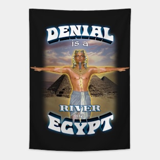 Denial is a River in Egypt Tapestry