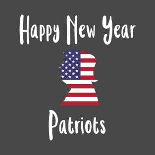 Happy New Year Patriotsfun Party T-Shirt