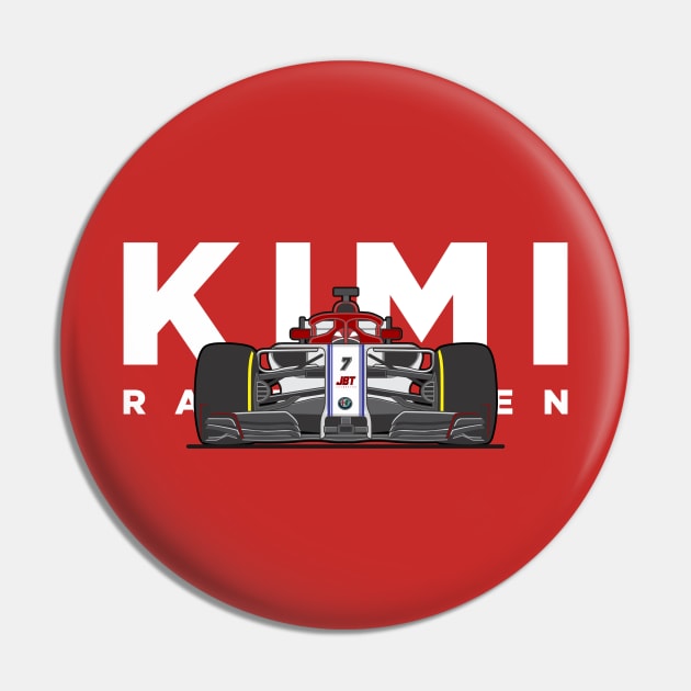Kimi Raikkonen Pin by jaybeetee