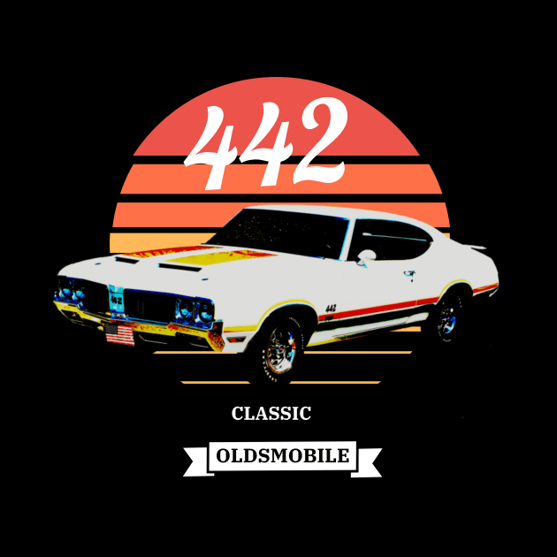 OLDSMOBILE 442 T-SHIRT by Cult Classics