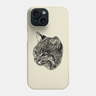 Bobcat cub Phone Case