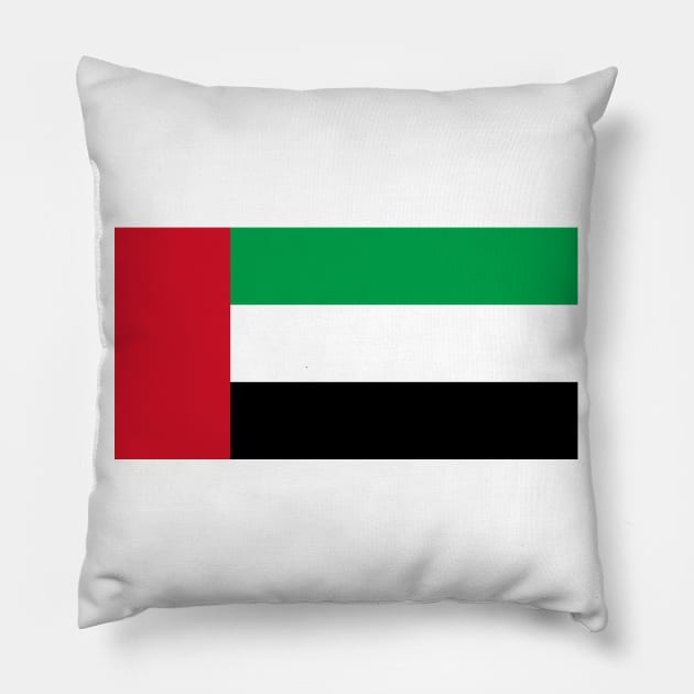 Flag of United Arab Emirates Pillow by COUNTRY FLAGS