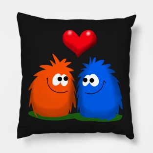 Fuzzy love Pillow