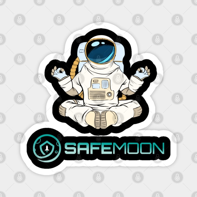 Safemoon coin Crypto coin Cryptocurrency Magnet by JayD World
