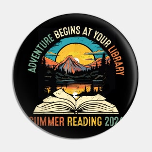 Adventure Begins At Your Library Summer Reading 2024 Pin